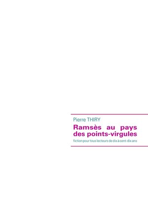 cover image of Ramsès au pays des points-virgules